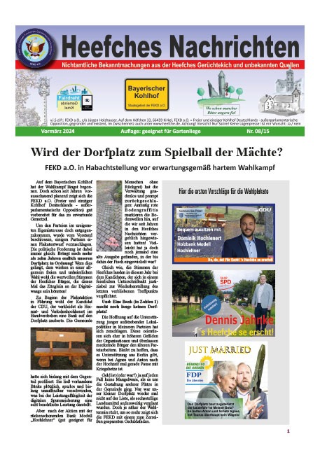 Heefches Nachrichten 12